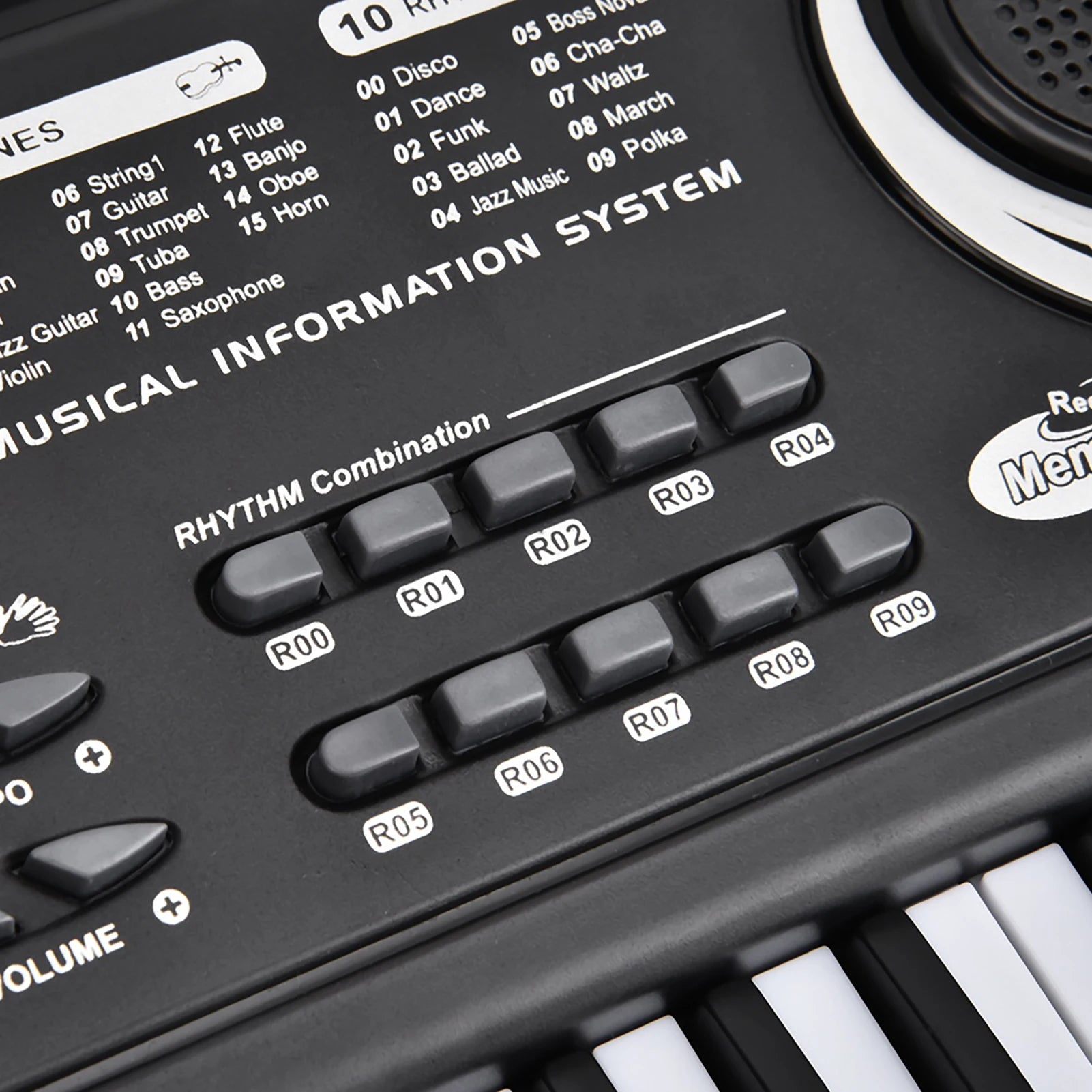 Electric Piano Musical Instruments  61‑Key Electric Digital Key Board Piano Musical Instruments Kids  with Microphone