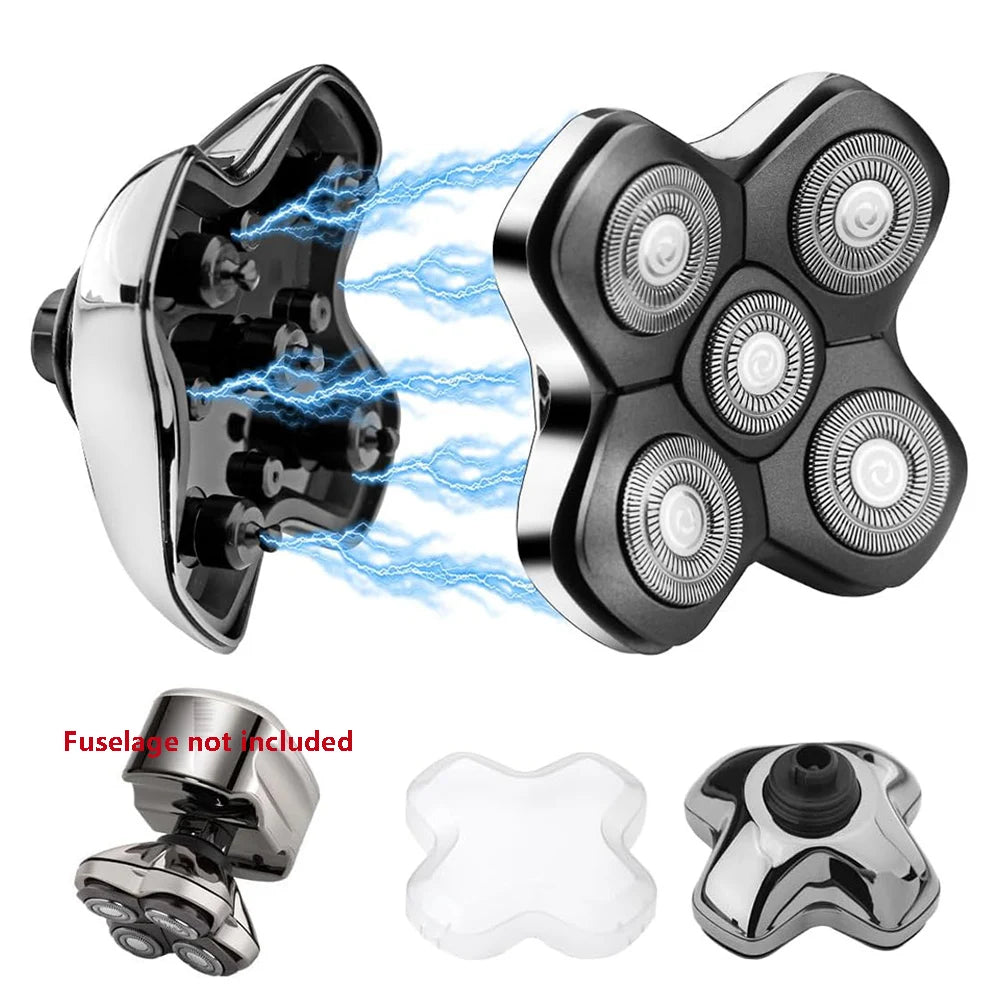 WAHFOX Shaver Replacement Heads for SKULL SHAVER PITBULL Head Shaver