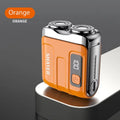 Electric Smart Shaver Household Car Shaver Digital Display Mini Dual Blade Rechargeable Shaver Powerful Men's Gift Shaver