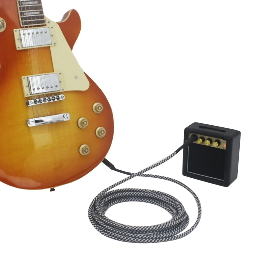 Guitar Amplifier Portable Mini Musical Instrument Accessories Small Speaker PG‑3 3W 3W Guitar Amplifier