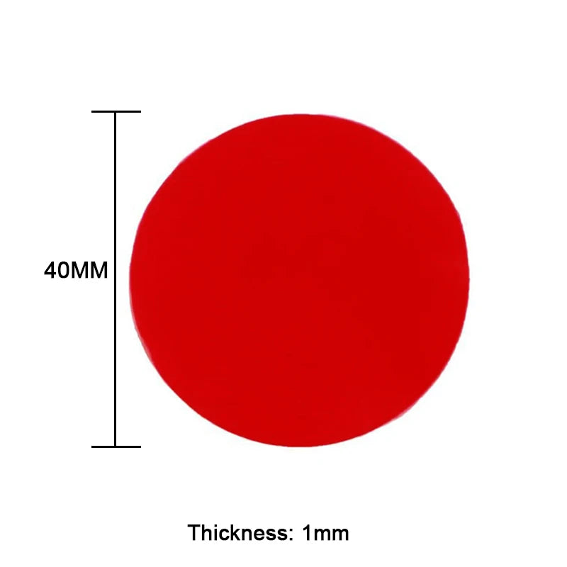 10-20 Pieces of Transparent Acrylic Strong Double-Sided Adhesive, Waterproof and Traceless Super Strong Self-Adhesive Sticker