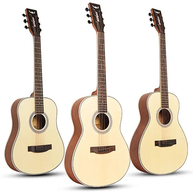 3416/3616/3816 Acoustic Guitar, 34/36/38 Inch Spruce Top with  Neck & Body, for Beginners & Wholesale