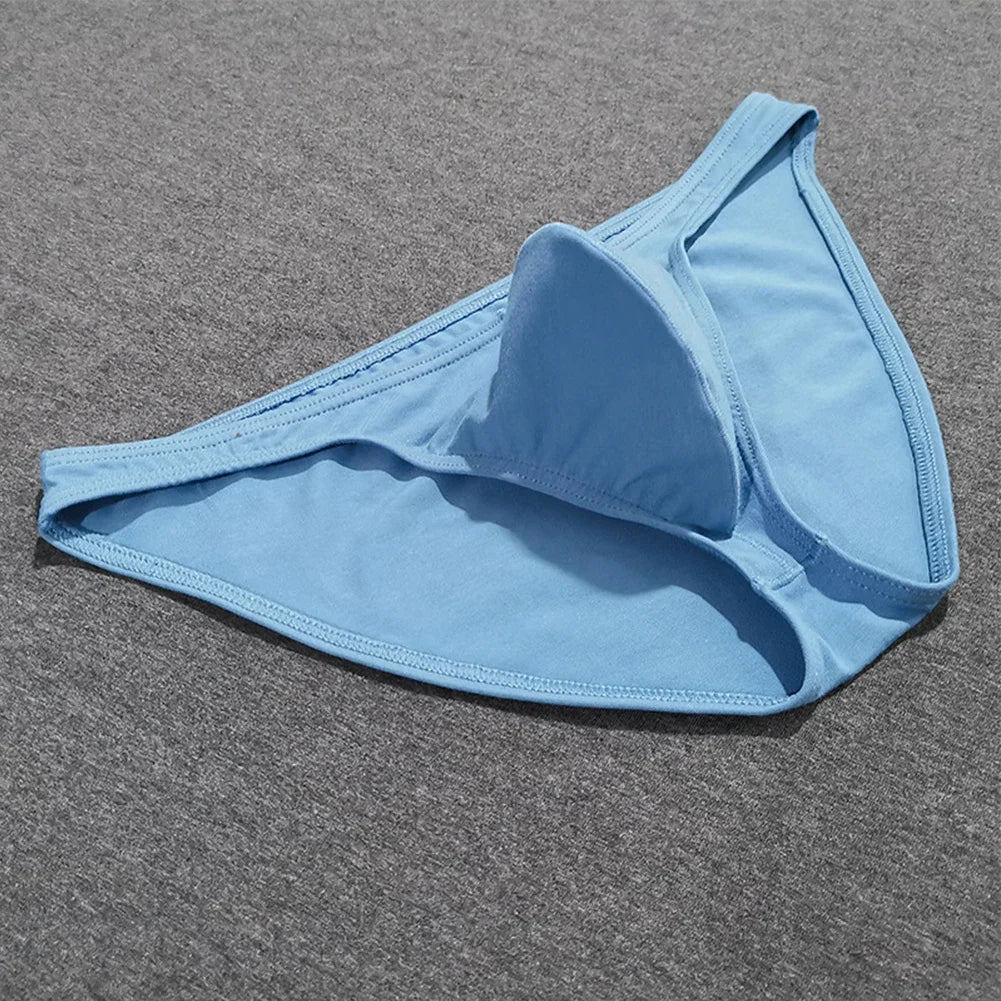 Men Underpants Breathable Triangle Men's Panties Casual Sexy Lingerie Comfortable Color Underwear Elastic Briefs Sexy Lingerie