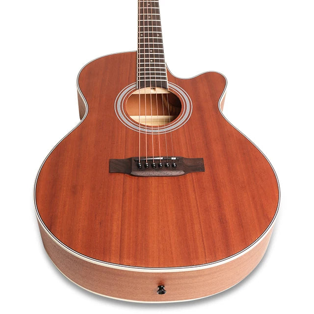 D4015/D4115 Acoustic Guitar, 40/41 Inch Sapele Top & Body,  Neck, Rosewood Fingerboard, Matte Finish