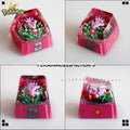 Pokemon Resin Keycaps Digital Monster Agumon Tentomon Palmon Customized Mechanical Keyboard DIY Keycap Cute Keyboard Accessories