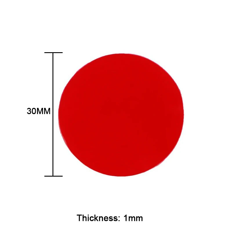 10-20 Pieces of Transparent Acrylic Strong Double-Sided Adhesive, Waterproof and Traceless Super Strong Self-Adhesive Sticker