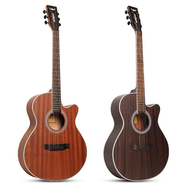 D4015/D4115 Acoustic Guitar, 40/41 Inch Sapele Top & Body,  Neck, Rosewood Fingerboard, Matte Finish