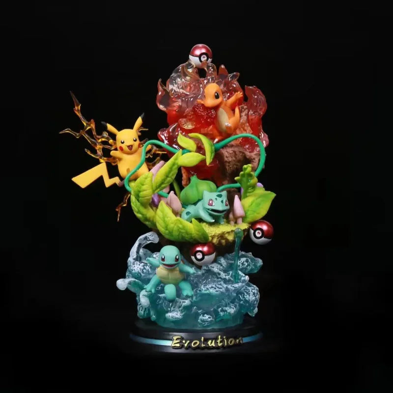 Pok é Mon Pok é Mon With Glowing Anime Figurines