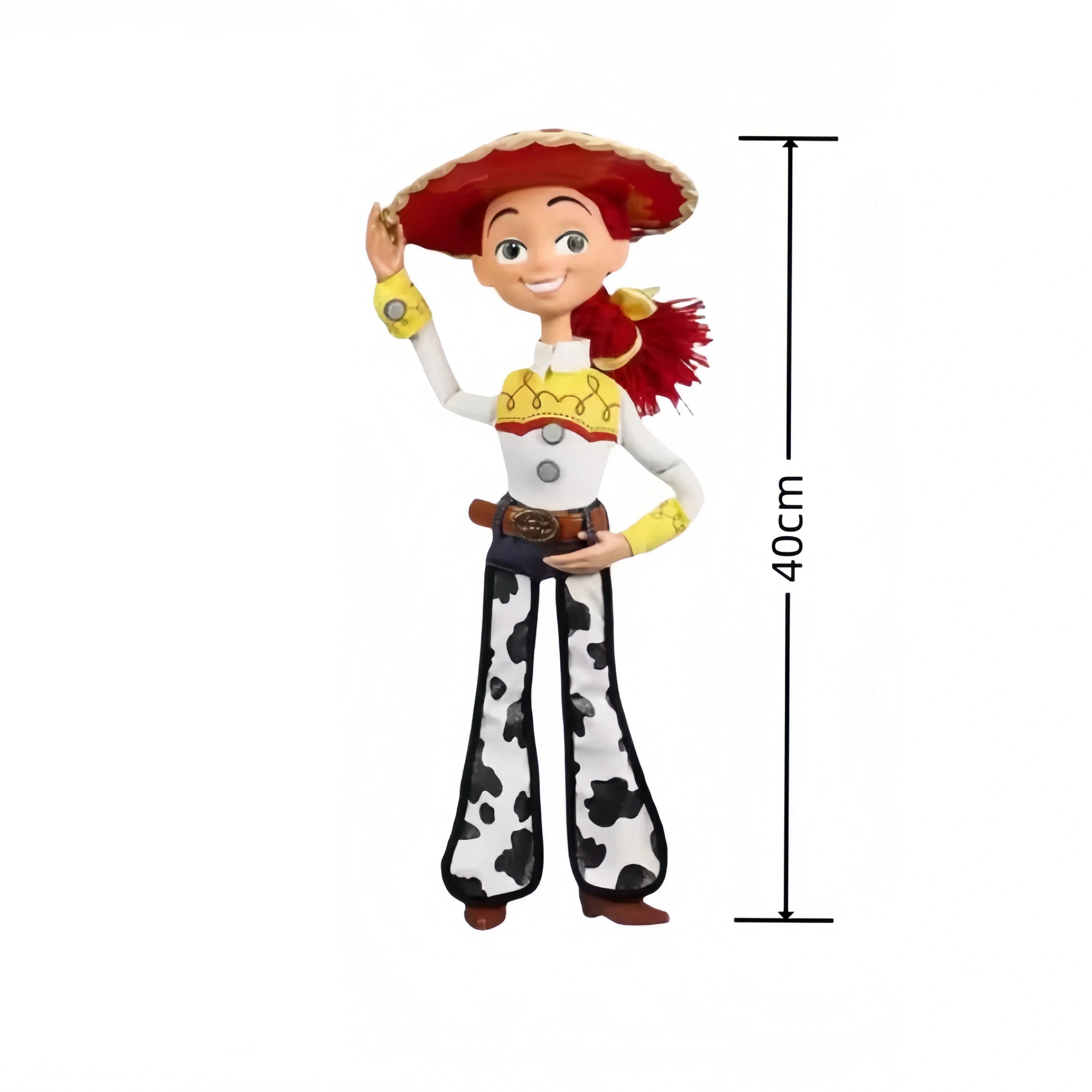 Toy Story Anime Dolls Woody Jessie Voice Function Doll Multi Joint Movable Talking Toys Desktop Decoration Collectible Hobby
