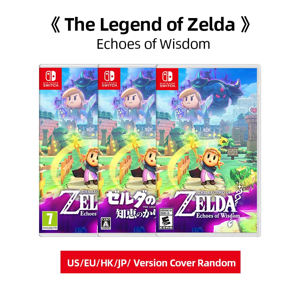 The Legend of Zelda Echoes of Wisdom - Nintendo Switch Games Cartridge Physical Card for Switch OLED Lite 100%Brand New Original