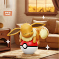 Authentic Pok é mon Pok é Ball Night Light Doll Handmade Pikachu CHARMANDER Doll Model Ornament Children's Toy Christmas Gift