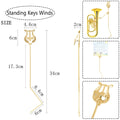 Music Stands Trumpet Flute Winds Alto Saxophone Portable Marching Sheet Golden Music Stands Musical Instruments Accessory