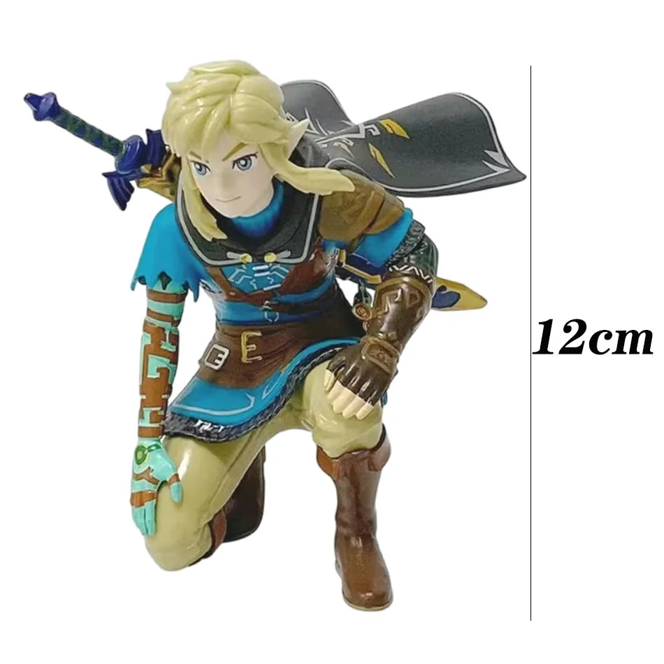 12CM The Legend of Zelda: Link's Awakening Kingdom Of Tears Skyward Sword Link Princess Zelda Model Anime Cartoon Model Toy Gift