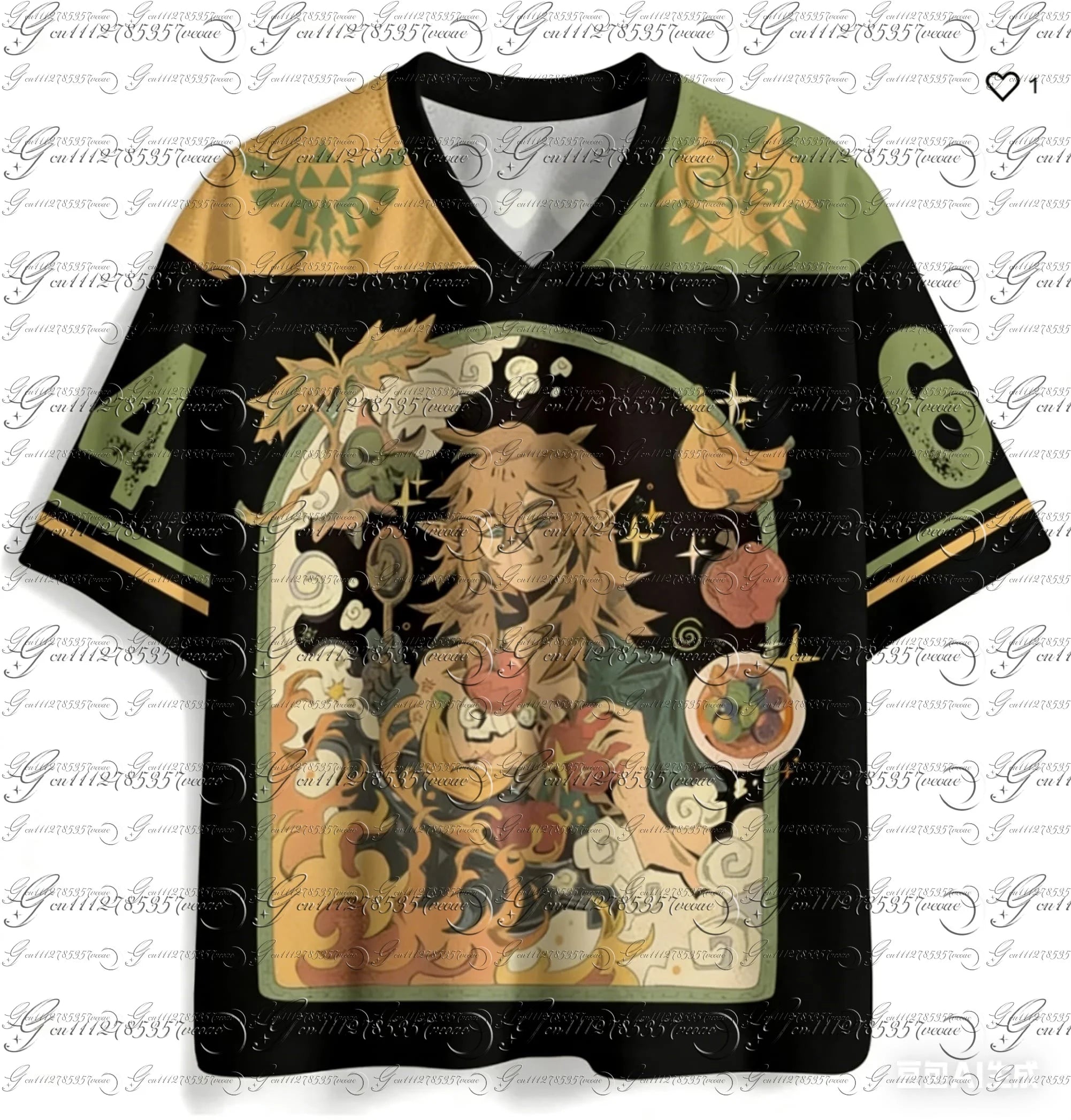 Zelda Adult and Children 3D Print V-neck T-shirt, A Must-have for The Open-world Game Pioneer! Shorts Friends