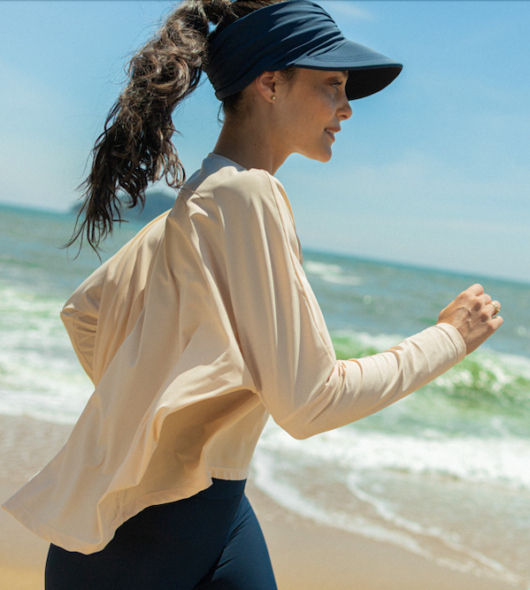 Summer Bundle Capri Reversible Visor + sun mousse SPF 50
