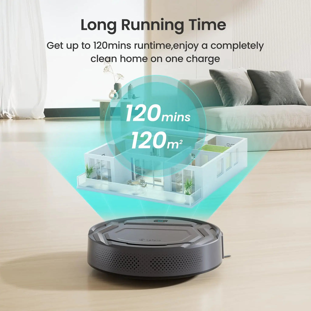 Lefant M210P Robot Vacuum Cleaner Remote Control, Featured Carpet Cleaner Small Robot 7.8cm Thin 28cm DIA, Robotic Vacuum Alexa