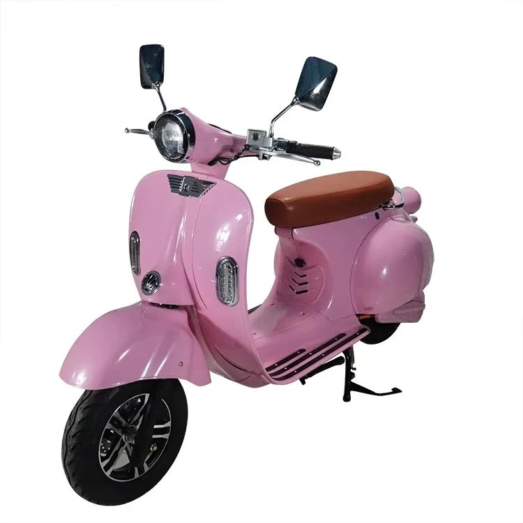2000W 60V 20Ah Electric Scooter for Adults, Lithium Battery Powered 2-Wheel E-Bike, Max Speed 60km/h,  LED Display