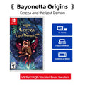 Nintendo - Bayonetta Origins Cereza and the Lost Demon Switch Game Deals  for Nintendo Switch OLED Lite Switch Game Card