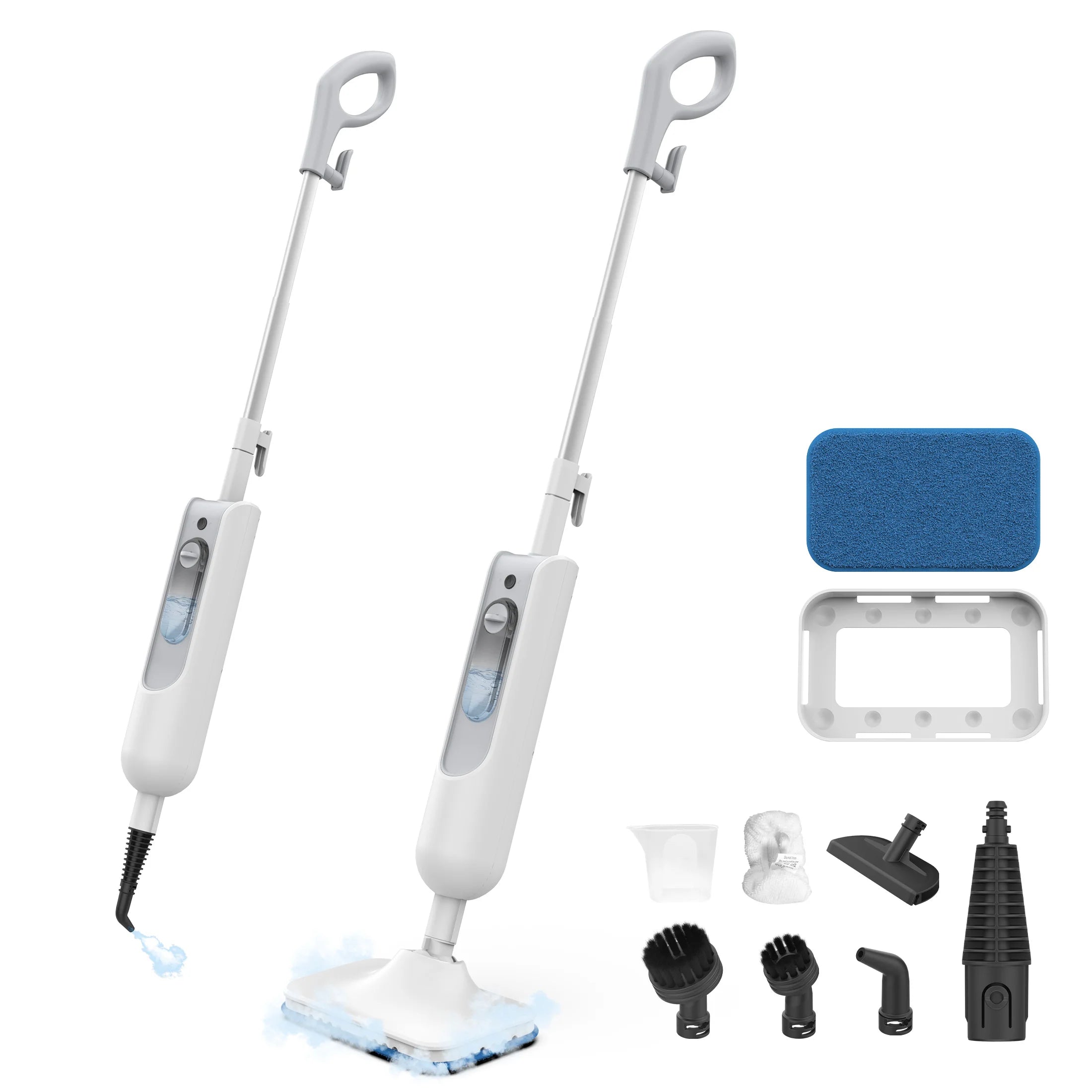 Vastorm F2 Steam Mop Detachable 6-in-1 High-Temperature Steam Cleaner Powerful Scrubbing Steam Vacmop for Kitchen Hardwood Floor Marble Floor Carpet