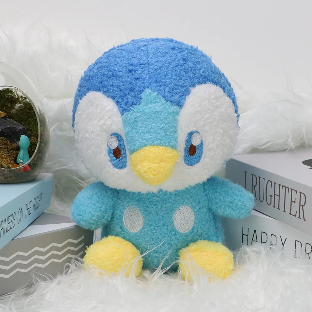 Poekomon Piplup Milotic Zorua Beedrill Stuffed Anime Plush Toys Kawaii Cyndaquil Smoliv Mew Bulbasaur Horsea Peluche Dolls Gifts