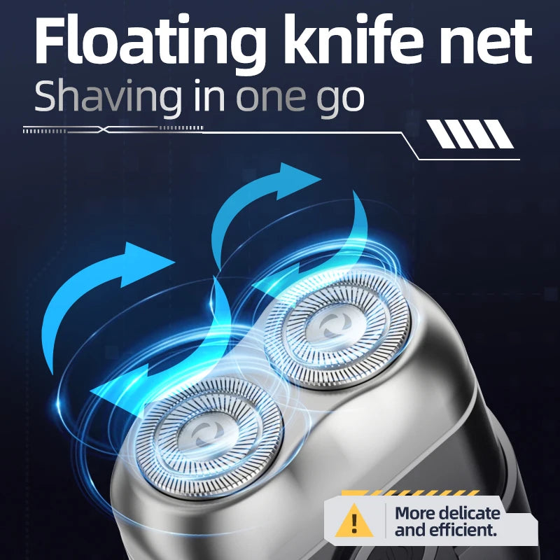 New Electric Shaver Rechargeable Men's Shaver Portable Washable Shaver