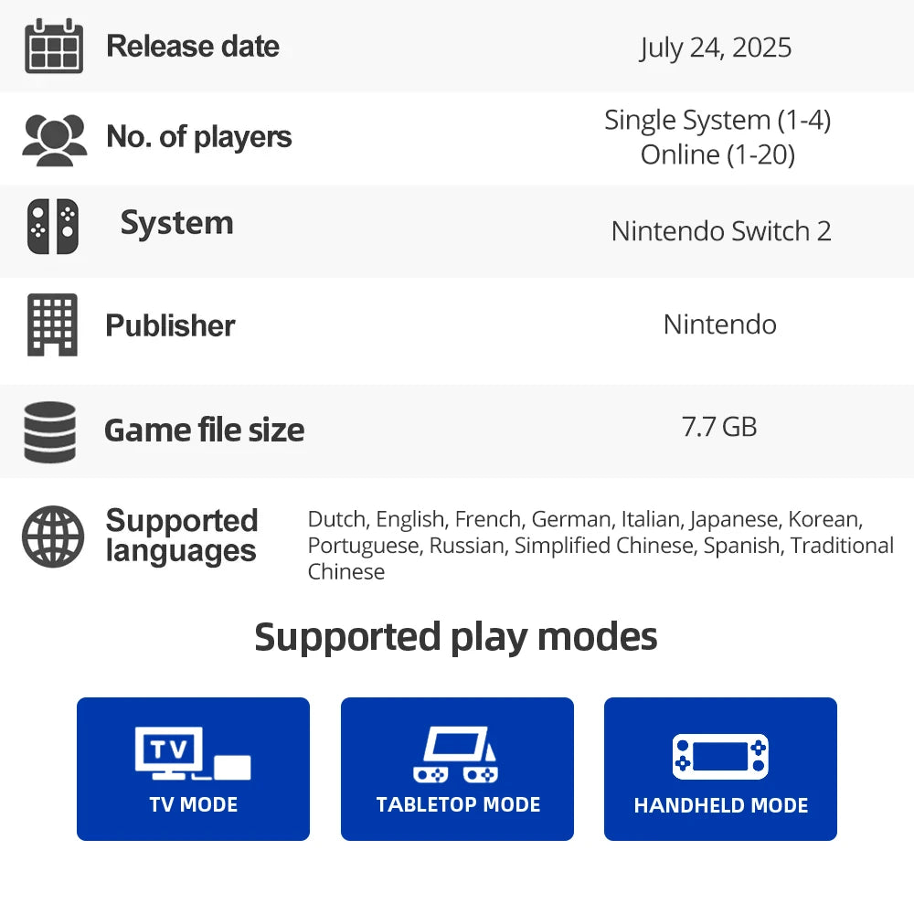 Nintendo Switch Game Deals - Super Mario Party Jamboree - for NS1/ NS2 Games Cartridge Physical Card