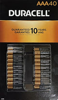 Duracell AAA Batteries 40 Count