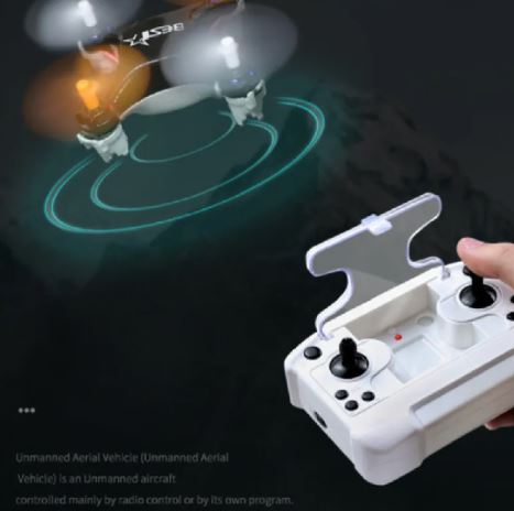 Mini-drone med fjärrkontroll – nybörjardrönare