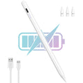 iPad Pencil 2.5X Fast Charge Low Latency Pixel-Perfect Precision Palm Rejection Compatible with 2018-2024 iPad Mini 7/6/5th iPad 6th-9th/10th iPad Pro 12.9/11/13" M4 iPad Air 3/4/5/11"/13" M2