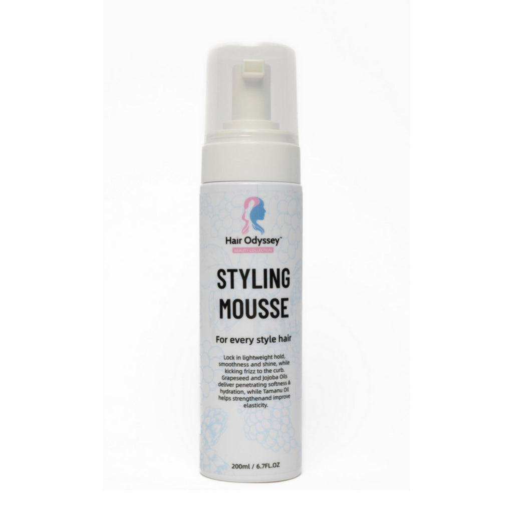 Hair Styling Mousse – Jojoba Oil, Grapeseed & Tamanu Oil
